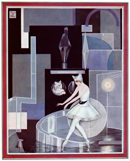 Russian ballet, The Cat by Saugue, Felix de Gray Russian ballet, The Cat by Saugue, Felix de Gray