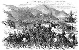 Russian Cavalry Entering Balaklava, end of the Crimean War Russian Cavalry Entering Balaklava, end of the Crimean War