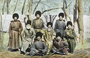 Russian Military Uniforms Prints: Russian Cossacks