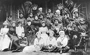 Russian royal group at Krasnoe Selo in 1892 Russian royal group at Krasnoe Selo in 1892