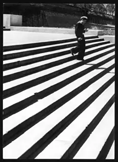 Eastern Europe Travel Prints: Russian Sailor on Steps