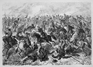 Historical Military Art Prints: Russo-Turkish Cavalry