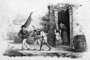 French Revolution Events Prints: Rustic Volunteer