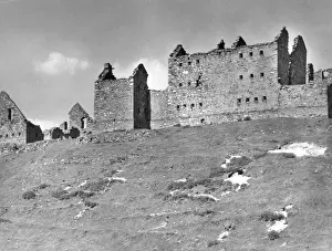 Prints of The ruins of Ruthuen Barracks, near Kingussie, Inverness- shire, Scotland. Built in 1718 to overawe the Highlanders. Burned down by Highlanders in the Jacobite Rebellion (1746). Date: 18th century Inverness Prints: 18th Century Print of Ruins of Ruthuen Barracks