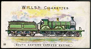 Vintage Railway Locomotives Prints: S Eastern Express Loco