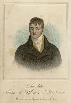 Samuel Whitbread Print, Engraving