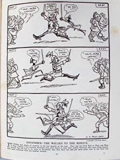 The Sad Experiences of Big and Little Willie. - WWI The Sad Experiences of Big and Little Willie. - WWI