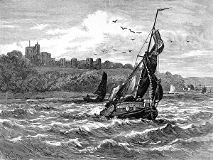 Sailing Barge off Norris Castle, Isle of Wight, 1833 Sailing Barge off Norris Castle, Isle of Wight, 1833