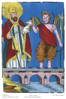 Religious Artwork For Sale Prints: Saint Cado / Devigne