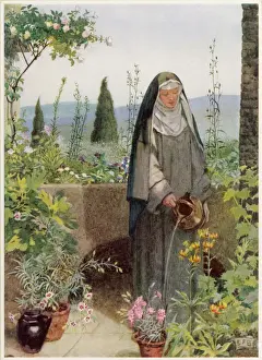 Christian Iconography Images Prints: Saint Clare