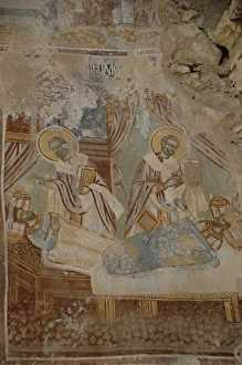 Saint Nicholas Church. Fresco. Mystras Saint Nicholas Church. Fresco. Mystras