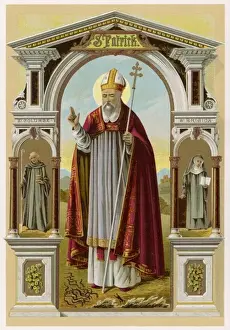 Irish History Images Prints: Saint Patrick / Butler