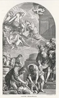 Early Christian Saints Prints: Saint Petronilla
