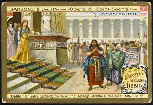 Musical Theatre History UK Prints: Saint Saens / Samson / Lieb2