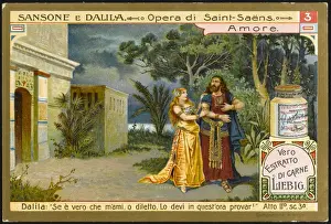 French Classical Music Composers Prints: Saint Saens / Samson / Lieb3