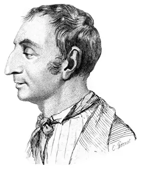 French Philosopher Prints: Saint-Simon (Perrot)