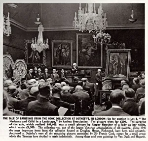 Sale of paintings from the Cook Collection, Sotheby's 1958 Sale of paintings from the Cook Collection, Sotheby's 1958