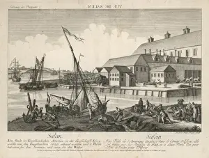 Salem Massachusetts History Prints: Salem Waterfront