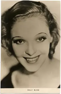 Old Hollywood Entertainment Prints: Sally Blane