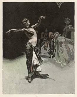 Biblical Art Prints: Salome (Reznicek)