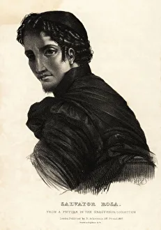 Salvator Rosa, Italian Baroque painter Salvator Rosa, Italian Baroque painter