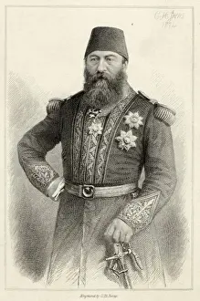 British Explorers History Prints: Samuel Baker / Explorer