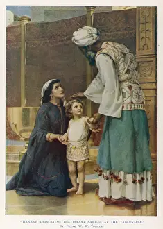 Old Testament Artwork For Sale Prints: Samuel Dedicated