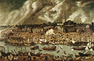 SANCHEZ COELLO, Alonso (1531-1588). The Port SANCHEZ COELLO, Alonso (1531-1588). The Port