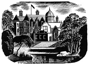 British Royalty Homes Prints: Sandringham