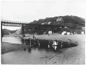 Prints of East Row, Sandsend, North Yorkshire Sandsend Prints: Sandsend Village Print - 1926 East Row, North Yorkshire