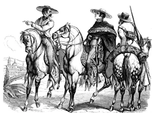 Santa Anna and his aide-de-camp Arista Santa Anna and his aide-de-camp Arista