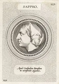 Sappho Greek Lyric Poet Print