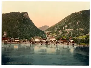 Lower Austria Views Prints: Sarningstein, (i. e. Sarmingstein), Lower Austria, Austro-Hu