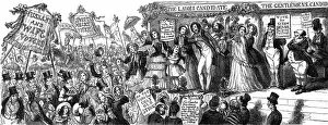 Women's Rights History Prints: Satire / Suffrage