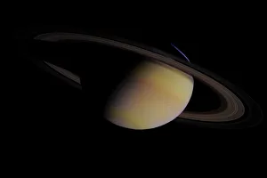 Saturn in natural color, photographed by Cassini Saturn in natural color, photographed by Cassini