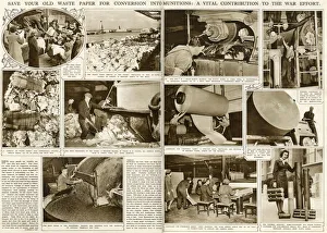 Save your old waste paper for conversion into munitions Save your old waste paper for conversion into munitions