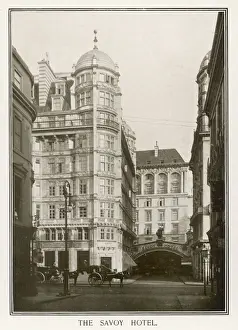 The Savoy Hotel London Print