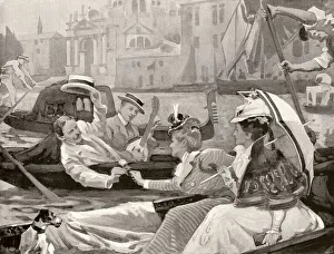A Scene on the Grand Canal, Venice, 1898 A Scene on the Grand Canal, Venice, 1898