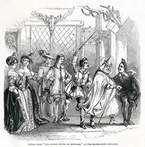 Scene from the Merry Wives of Windsor Scene from the Merry Wives of Windsor