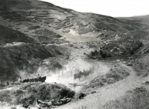Scene on Nablus-Beisan Road, Palestine, WW1 Scene on Nablus-Beisan Road, Palestine, WW1