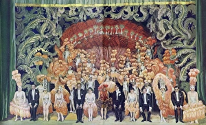 A scene from Palace Aux Femmes, Palace Theatre, Paris A scene from Palace Aux Femmes, Palace Theatre, Paris