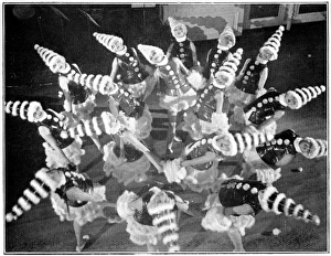 A scene from the Piccadilly Revels cabaret show, London (192 A scene from the Piccadilly Revels cabaret show, London (192