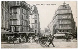 Scene in the Rue Cardinet, Paris, France Scene in the Rue Cardinet, Paris, France