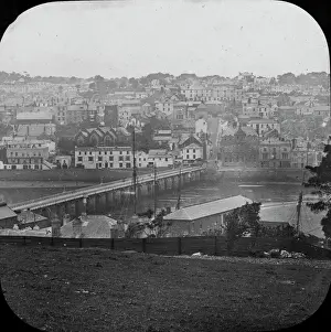 West Country Landscapes Prints: Scenery of Devon - Bideford from Fort Hill