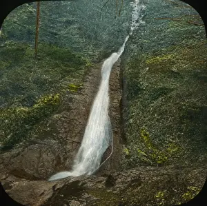 Devon England Landscapes Prints: Scenery of Devon - Waterfall