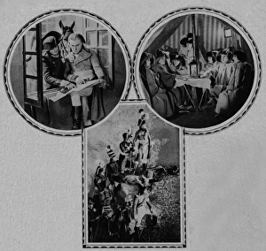 Scenes from Abel Glances French film Napoleon, 1926 Scenes from Abel Glances French film Napoleon, 1926
