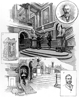 Scenes at the Goldsmiths Company, 1884 Scenes at the Goldsmiths Company, 1884