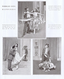 Three scenes from the musical farce Whirled into Happiness Three scenes from the musical farce Whirled into Happiness