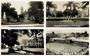 Four scenes, Pietermaritzburg, Natal, South Africa Four scenes, Pietermaritzburg, Natal, South Africa