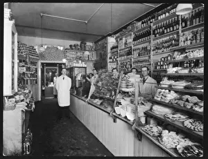 Traditional German Bakery Prints: Schmidts Shop